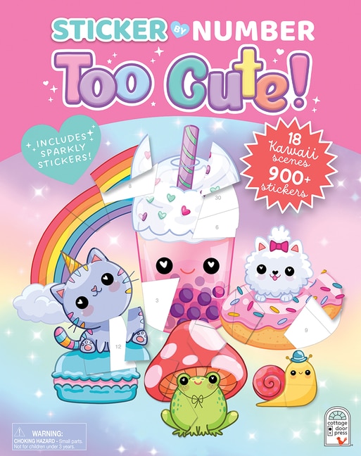 Couverture_Sticker by Number Too Cute!
