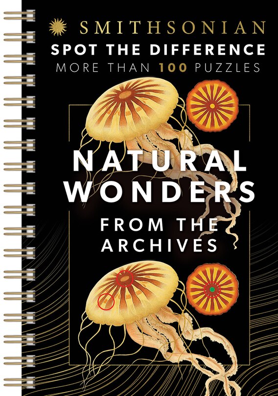 Front cover_Smithsonian Spot the Difference Natural Wonders from the Archives