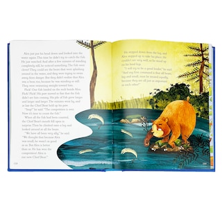 Front cover_365 Stories and Rhymes Treasury Blue