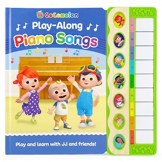Front cover_CoComelon Play-Along Piano Songs