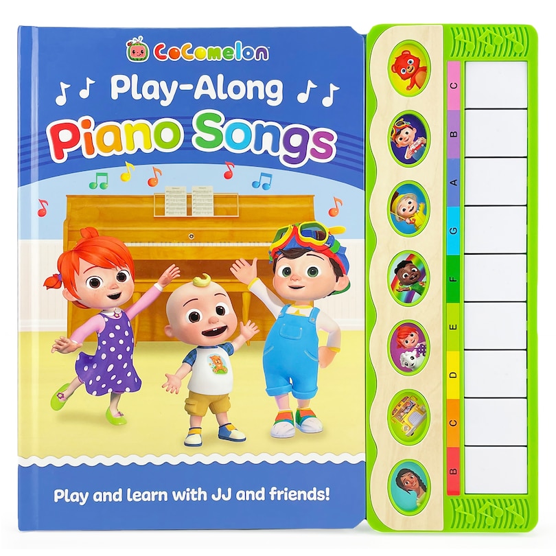 Front cover_CoComelon Play-Along Piano Songs