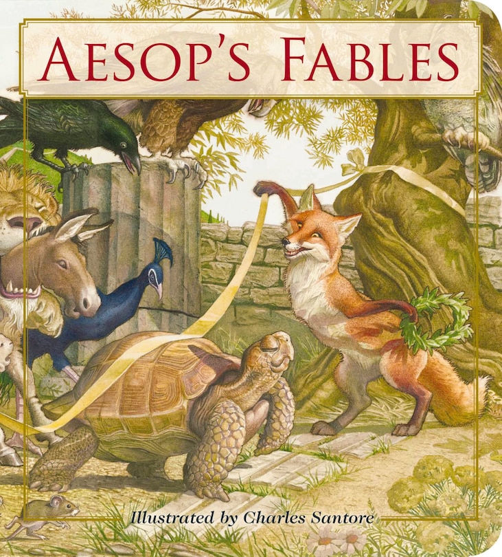 Front cover_Aesop's Fables Oversized Padded Board Book
