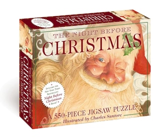 Couverture_The Night Before Christmas: 550-Piece Jigsaw Puzzle & Book