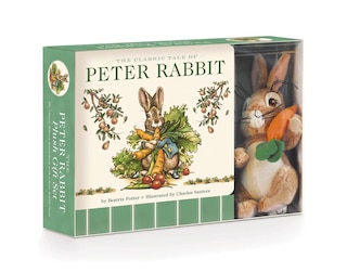 The Peter Rabbit Plush Gift Set (the Revised Edition): Includes The Classic Edition Board Book + Plush Stuffed Animal Toy Rabbit Gift Set