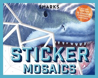 Front cover_Sticker Mosaics: Sharks