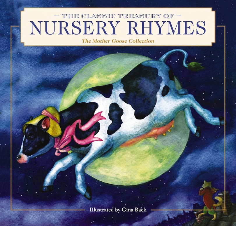 Front cover_The Classic Treasury of Nursery Rhymes