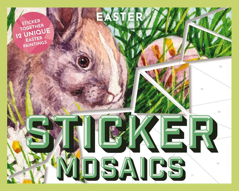 Front cover_Sticker Mosaics: Easter