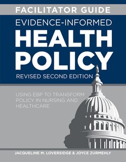 Front cover_Facilitator Guide for Evidence-Informed Health Policy, Revised Second Edition