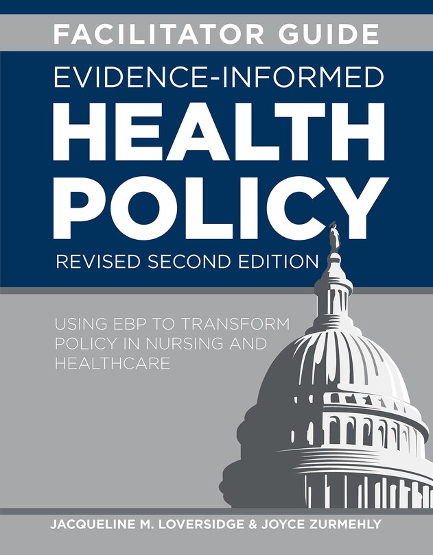 Front cover_Facilitator Guide for Evidence-Informed Health Policy, Revised Second Edition