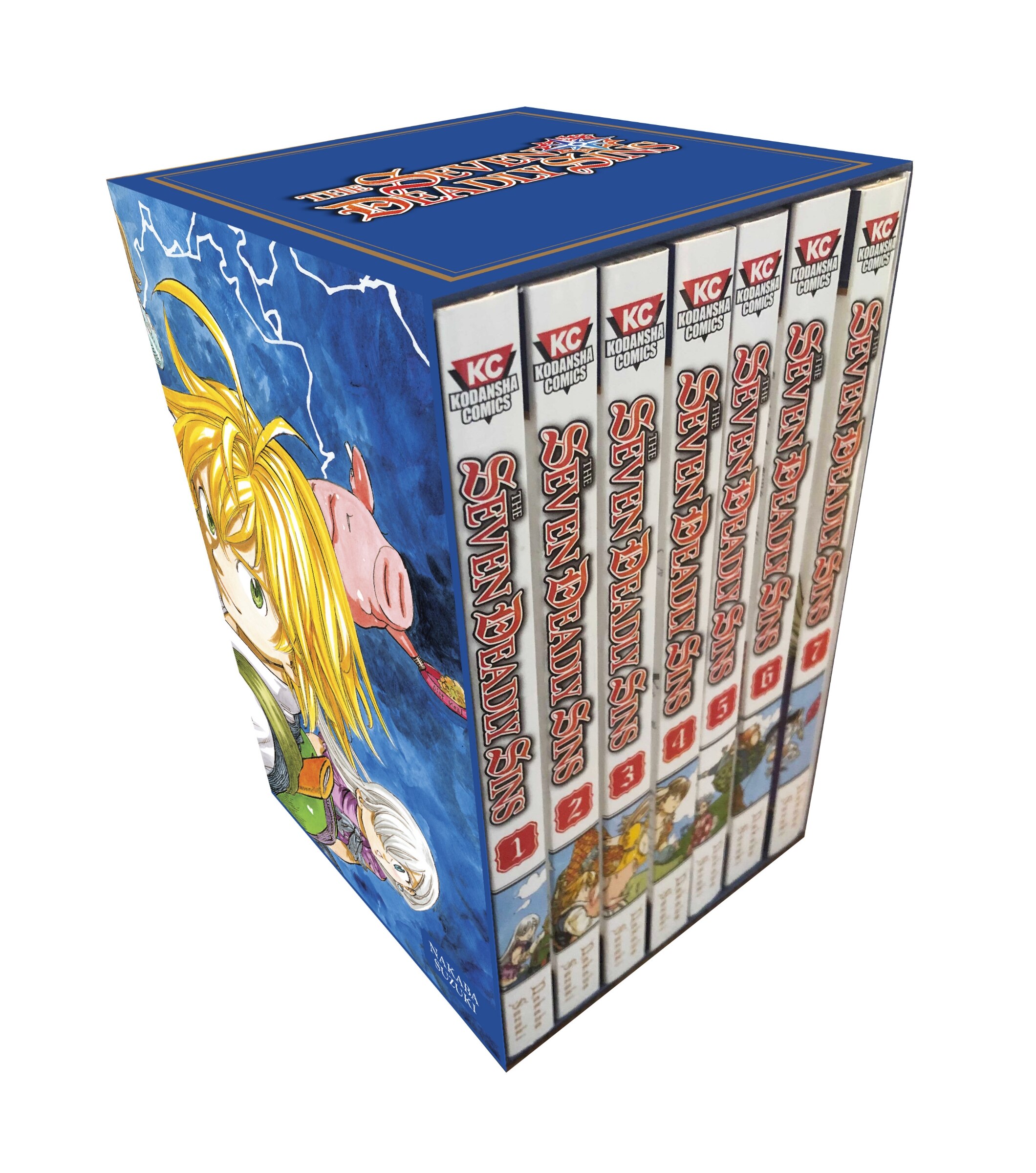 The Seven Deadly Sins Manga Box Set 1 Book By Nakaba Suzuki, ('bx