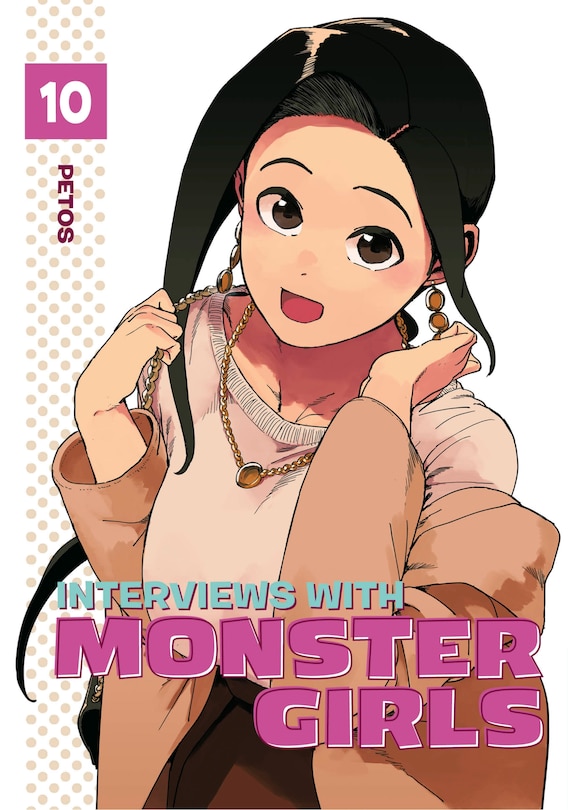 Front cover_Interviews With Monster Girls 10