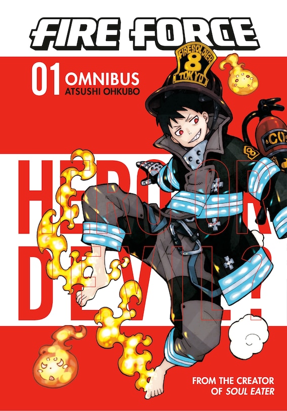 Front cover_Fire Force Omnibus 1 (vol. 1-3)