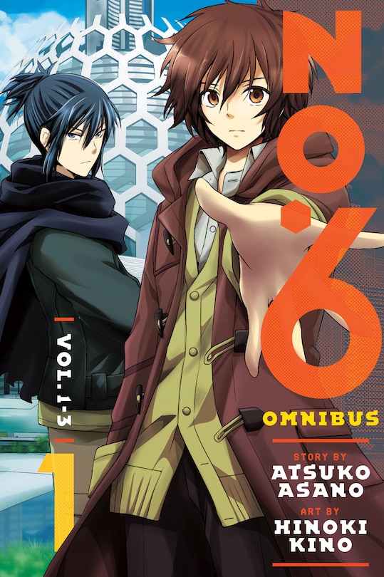 Front cover_No. 6 Manga Omnibus 1 (vol. 1-3)