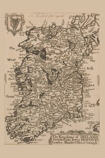 The Kingdome Of Ireland Devided Into Fower Provinces - A Poetose Notebook / Journal / Diary (50 Pages/25 Sheets): A Poetose Notebook / Journal / Diary (50 Pages/25 Sheets)