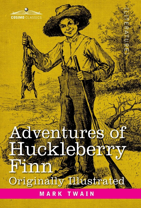 Couverture_Adventures of Huckleberry Finn