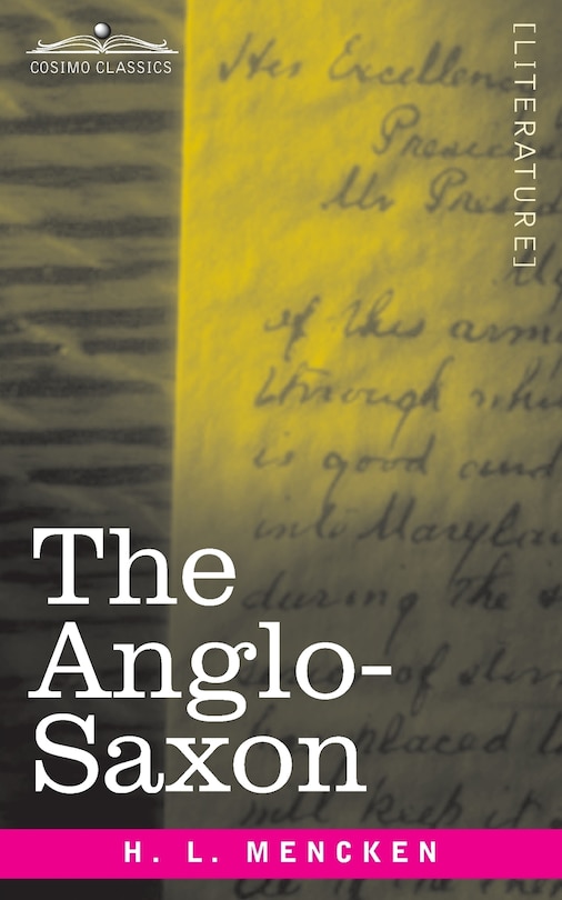Front cover_The Anglo-Saxon