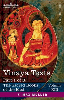 Couverture_Vinaya Texts, Part 1 of 3