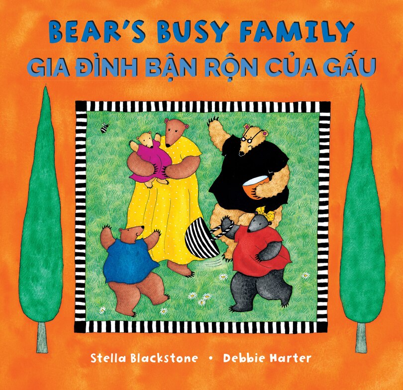 Couverture_Bear's Busy Family (Bilingual Vietnamese & English)