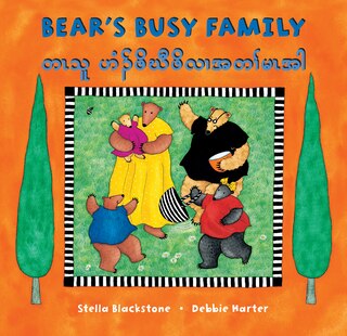 Couverture_Bear's Busy Family (Bilingual Burmese Karen & English)