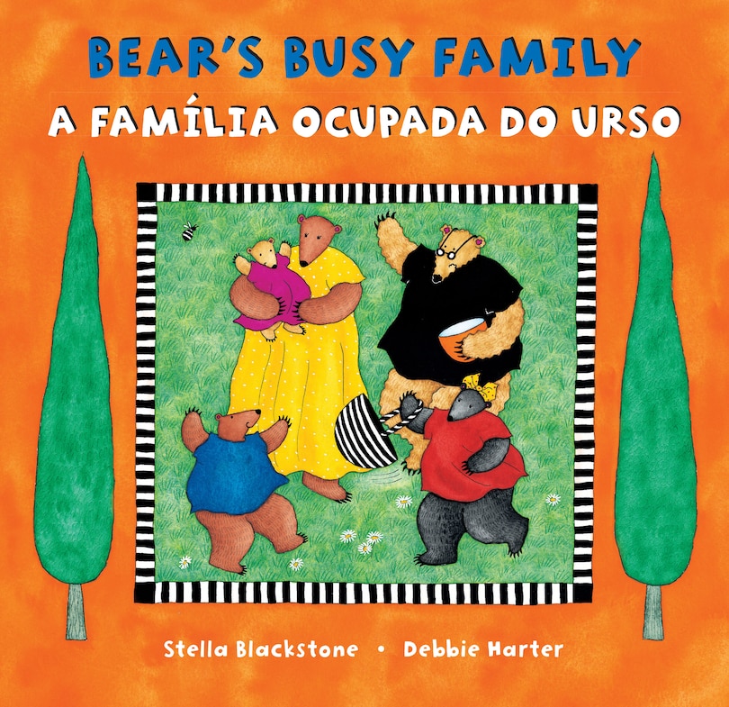 Front cover_Bear's Busy Family (Bilingual Portuguese & English)