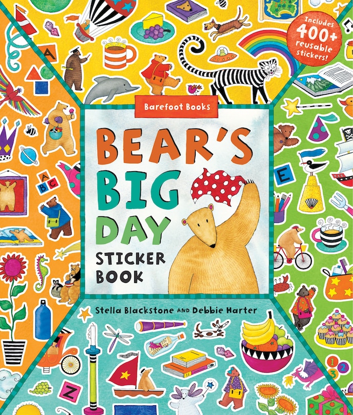 Front cover_Bear's Big Day Sticker Book