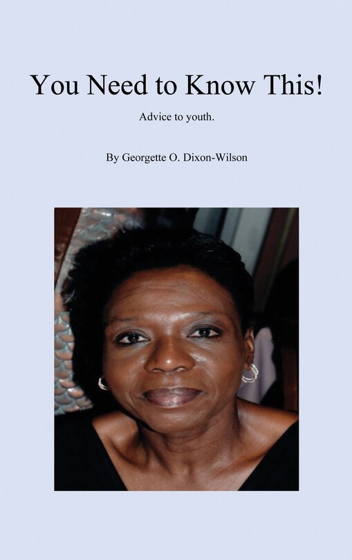 Front cover_You Need to Know This! Advice to Youth
