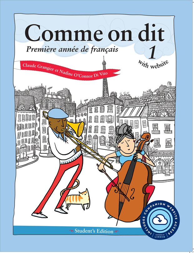 Front cover_Comme on dit with website