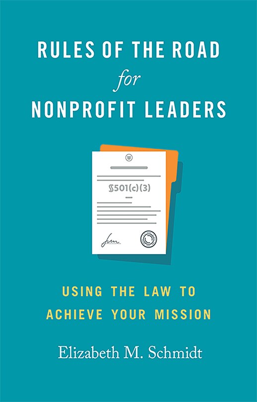 Front cover_Rules of the Road for Nonprofit Leaders