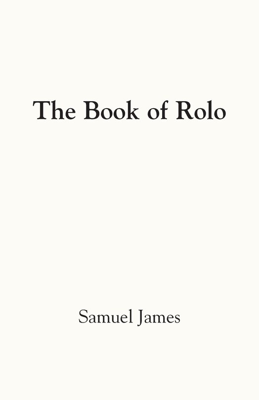 Front cover_The Book of Rolo