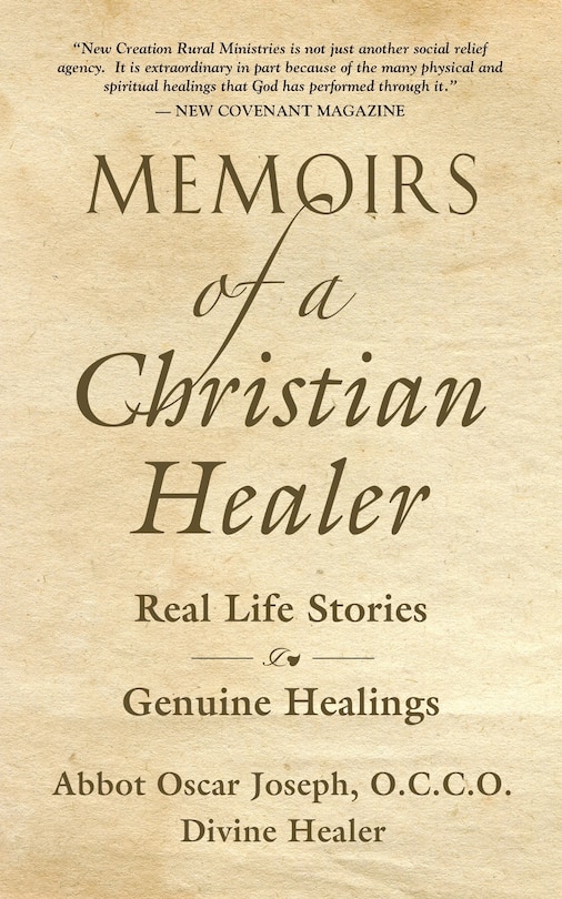 Front cover_Memoirs of a Christian Healer