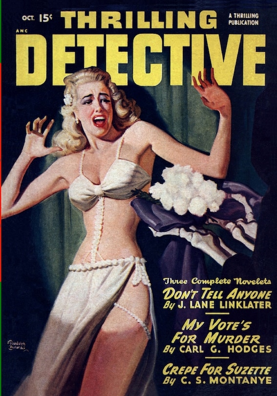 Front cover_Thrilling Detective, October 1948