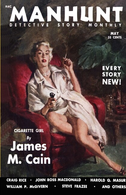 Front cover_Manhunt, May 1953