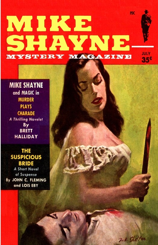 Front cover_Mike Shayne Mystery Magazine, July 1959
