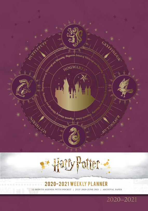 Front cover_Harry Potter 2020-2021 Weekly Planner