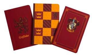 Front cover_Harry Potter: Gryffindor Pocket Notebook Collection (set Of 3)