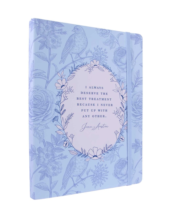 Couverture_Jane Austen: I Deserve The Best Treatment Softcover Notebook