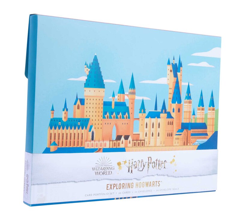 Front cover_Harry Potter: Exploring Hogwarts ™ Card Portfolio Set (Set of 20 Cards)