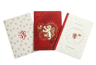 Couverture_Harry Potter: Gryffindor Constellation Sewn Notebook Collection (set Of 3)