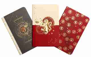 Harry Potter: Gryffindor Constellation Sewn Pocket Notebook Collection de Insight Editions