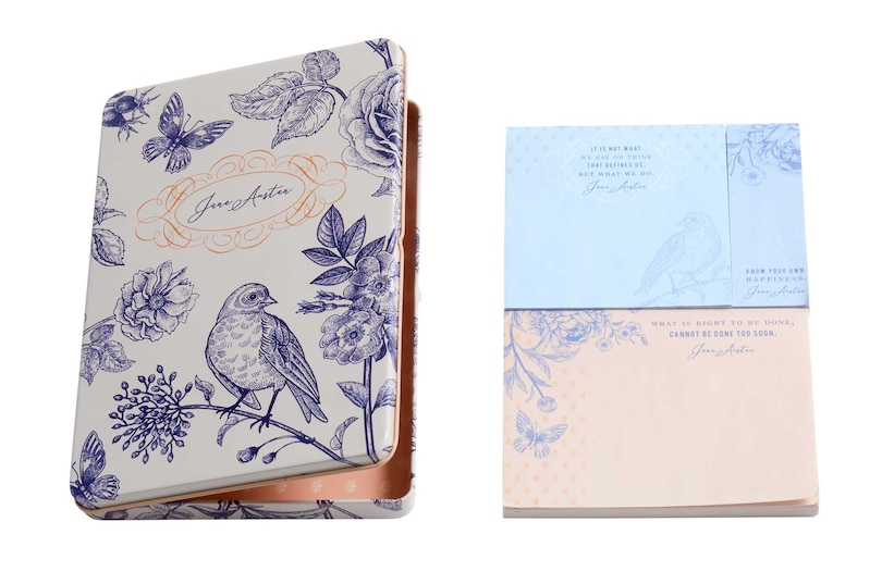 Front cover_Jane Austen Sticky Note Tin Set