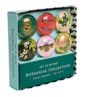 Front cover_Art of Nature: Botanical Glass Magnet Set (Set of 6)