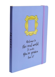 Couverture_Friends: Yellow Frame Softcover Notebook