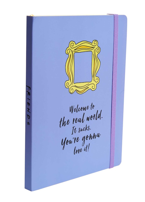 Couverture_Friends: Yellow Frame Softcover Notebook