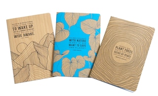 Couverture_Conservation Sewn Notebook Collection (Set of 3)