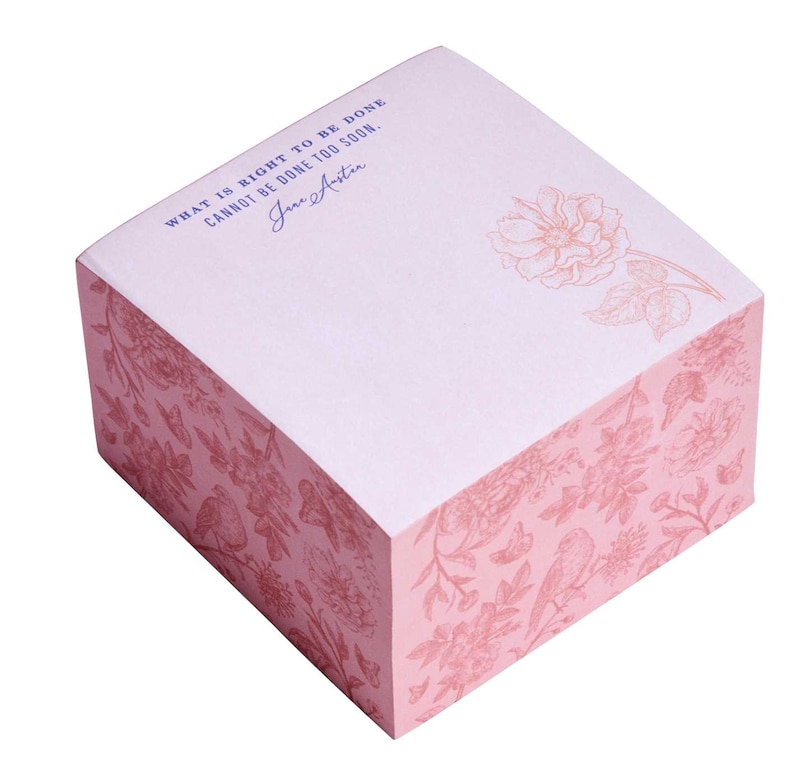 Front cover_Jane Austen: What Is Right To Be Done — Memo Cube