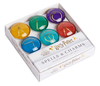 Couverture_Harry Potter: Spells and Charms Glass Magnet Set (Set of 6)
