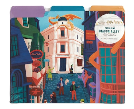 Harry Potter: Exploring Diagon Alley File Folder Set (set Of 9)