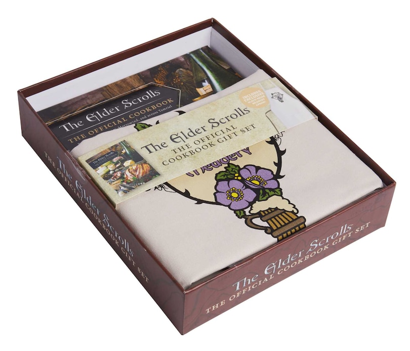 The Elder Scrolls®: The Official Cookbook Gift Set: (The Official Cookbook, Based on Bethesda Game Studios' RPG, Perfect Gift For Gamers)