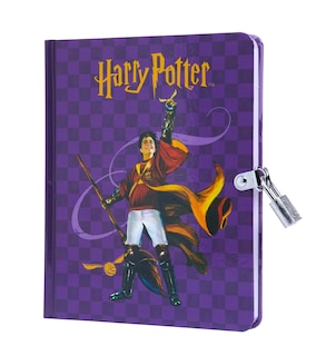 Front cover_Harry Potter: Quidditch Lock & Key Diary