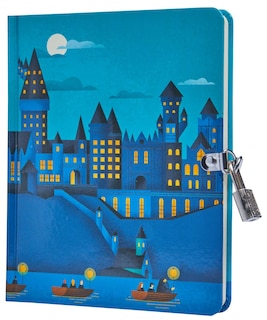 Couverture_Harry Potter: Hogwarts Castle Glow-in-the-Dark Lock & Key Diary